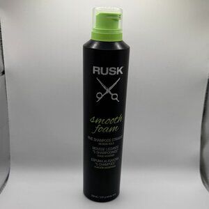 RUSK SMOOTH FOAM FIVE SHAMPOOS STRAIGHT MEDIUM HOLD MOUSSE